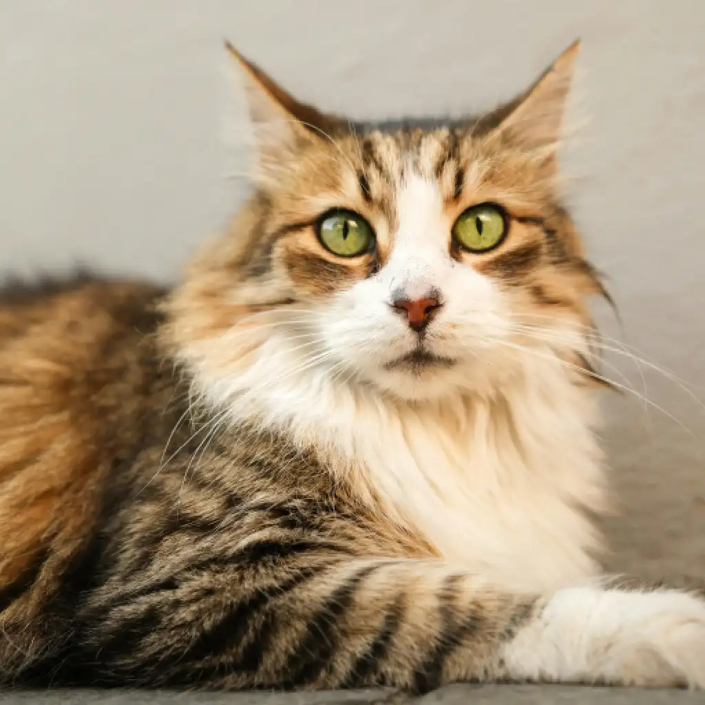 Relaxing Longhair Cat