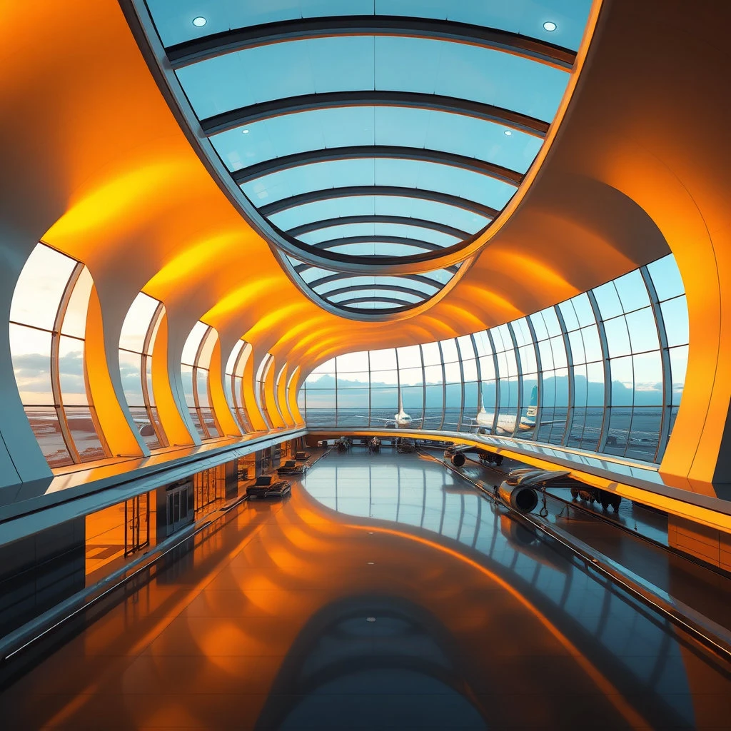 Modern Glass Tunnel Jigsaw Puzzle for Kids