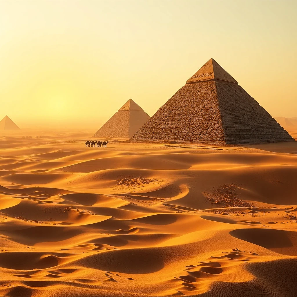 Egyptian Pyramid Desert Jigsaw Puzzle Adventure