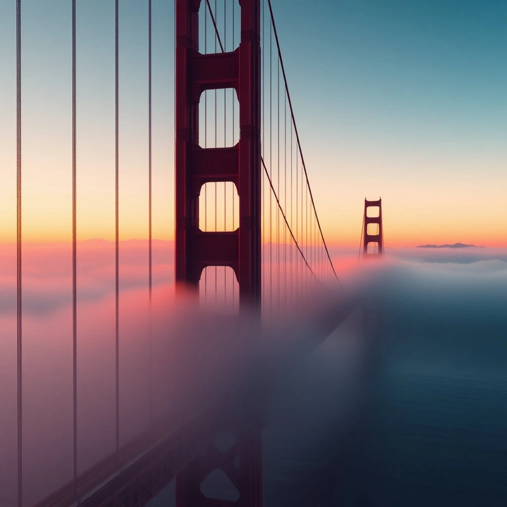 Golden Gate Bridge Foggy Jigsaw Puzzle Fun