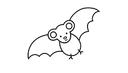 Bat Coloring Game