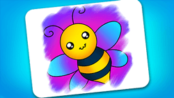 Bee Coloring Game