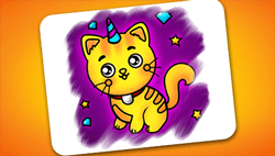 Cat Coloring Game