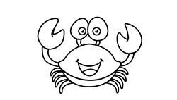 Crab Coloring Game