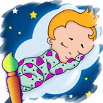 Cute Baby Sleeping Coloring