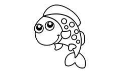 Cute Fish Coloring Game