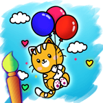 Cute Kitty Coloring Game