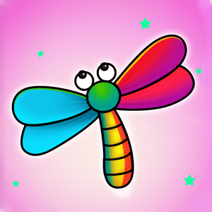 Dragonfly Coloring Game