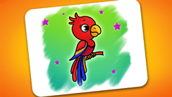Macaw Coloring Game