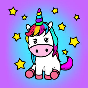 Unicorn Coloring Game - Colorifyme.com